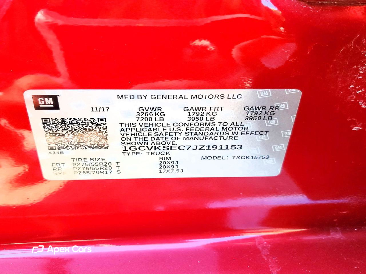 Chevrolet Silverado 2018