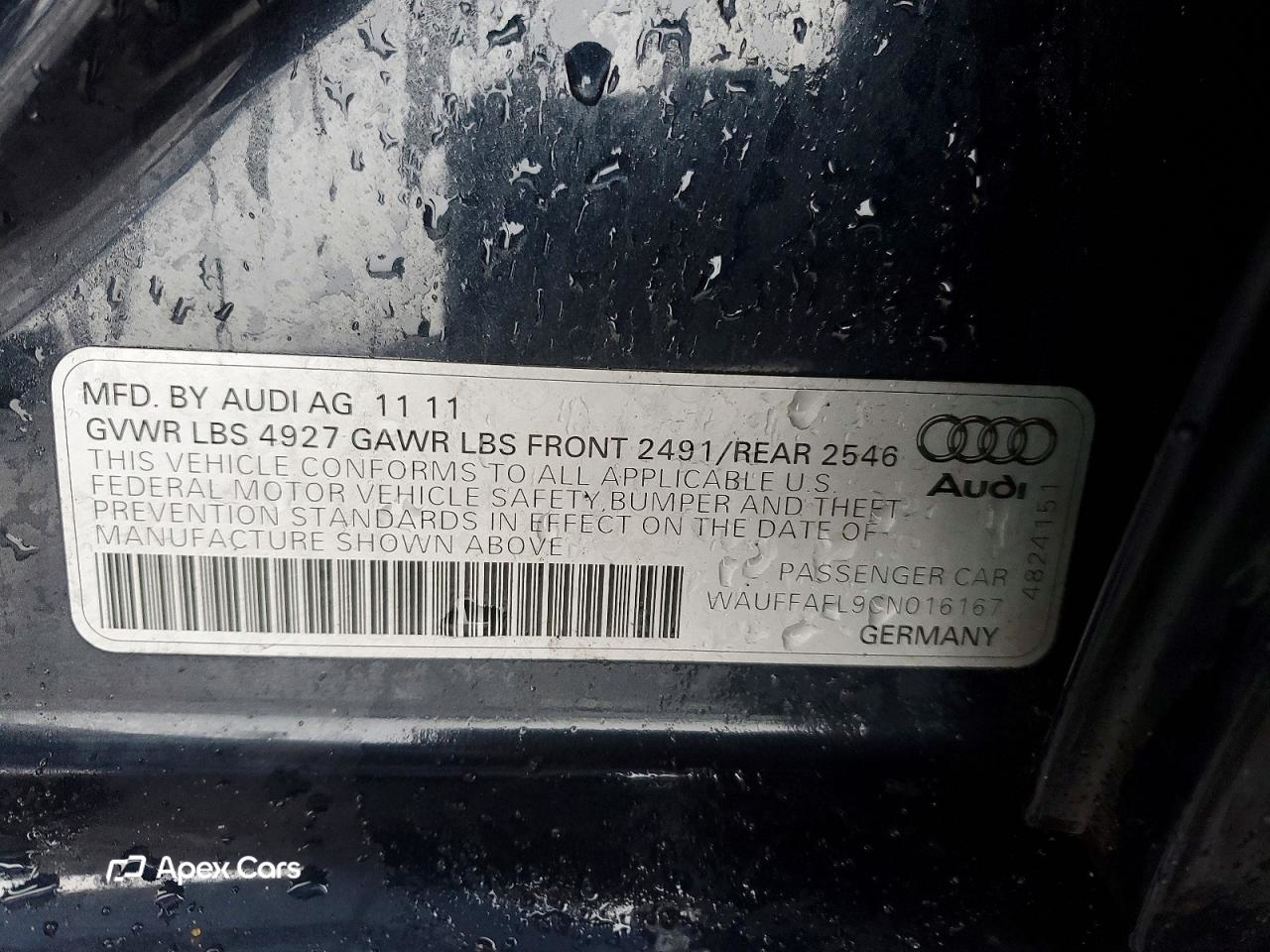 Audi A4 2012