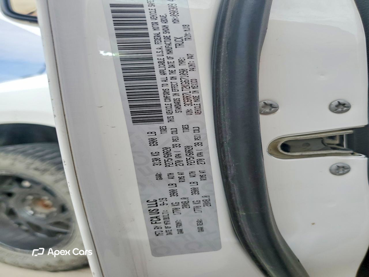 RAM 1500 2019