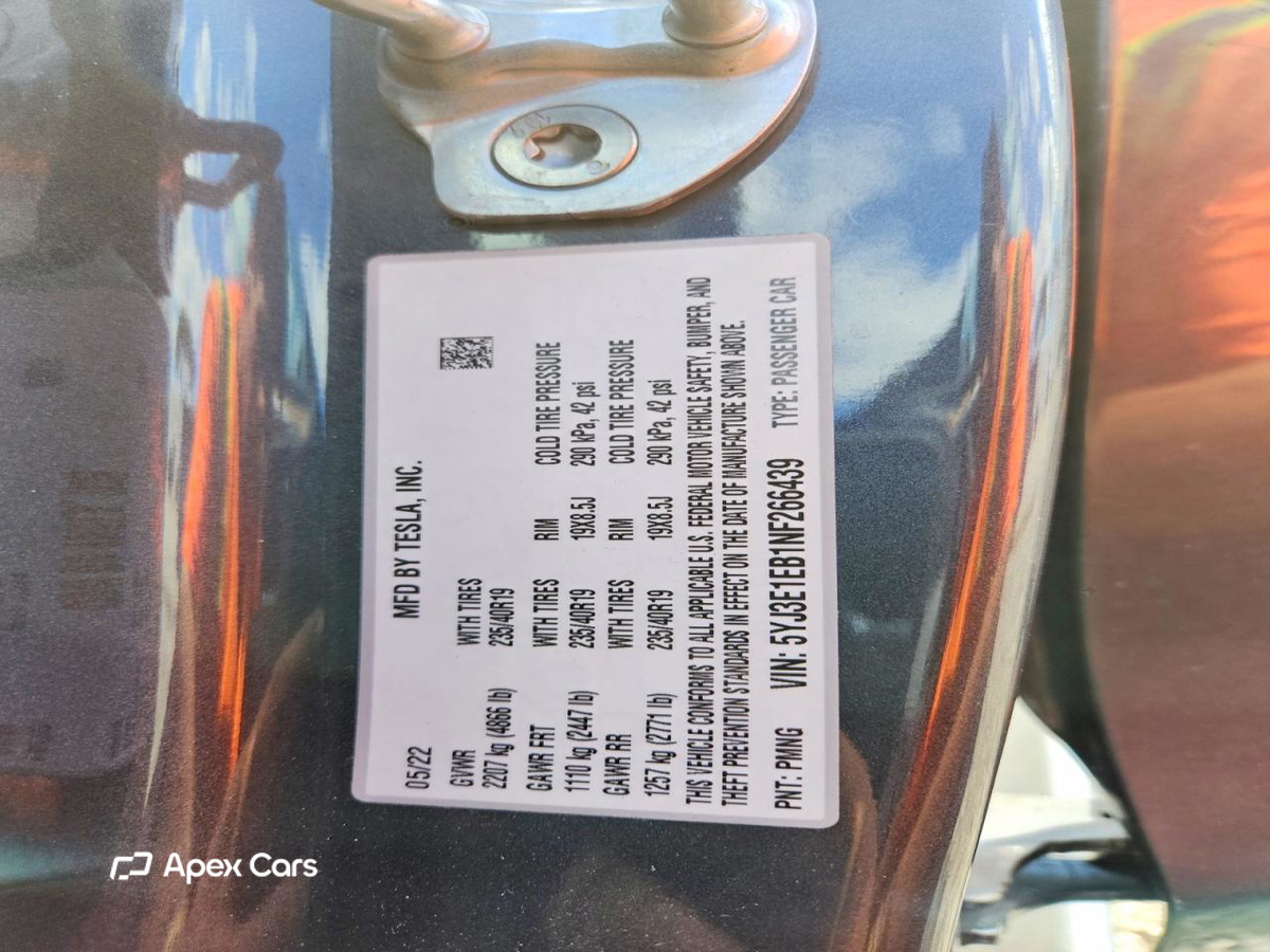 Tesla Model 3 2022