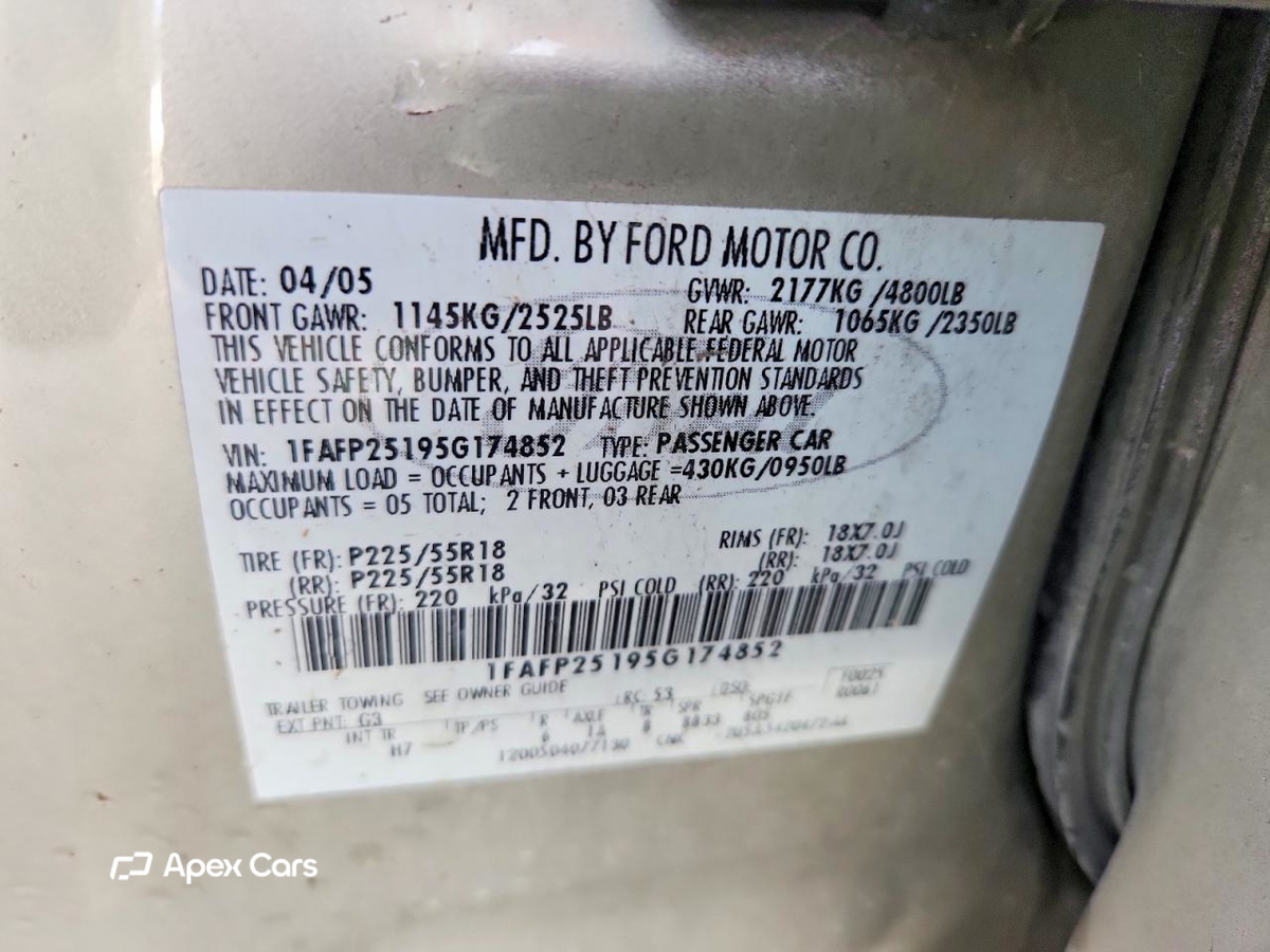 Ford Five Hundred 2005
