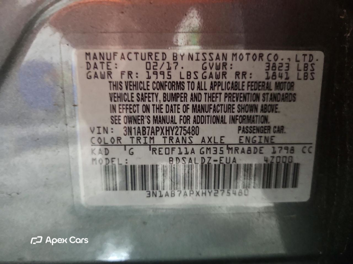 Nissan Sentra 2017