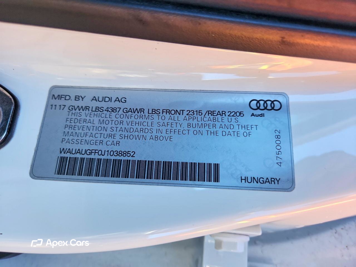Audi A3 2018