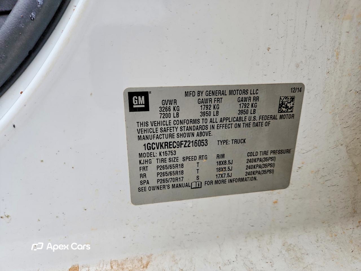 Chevrolet Silverado 2015