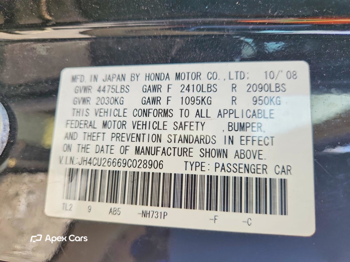 Acura TSX 2009