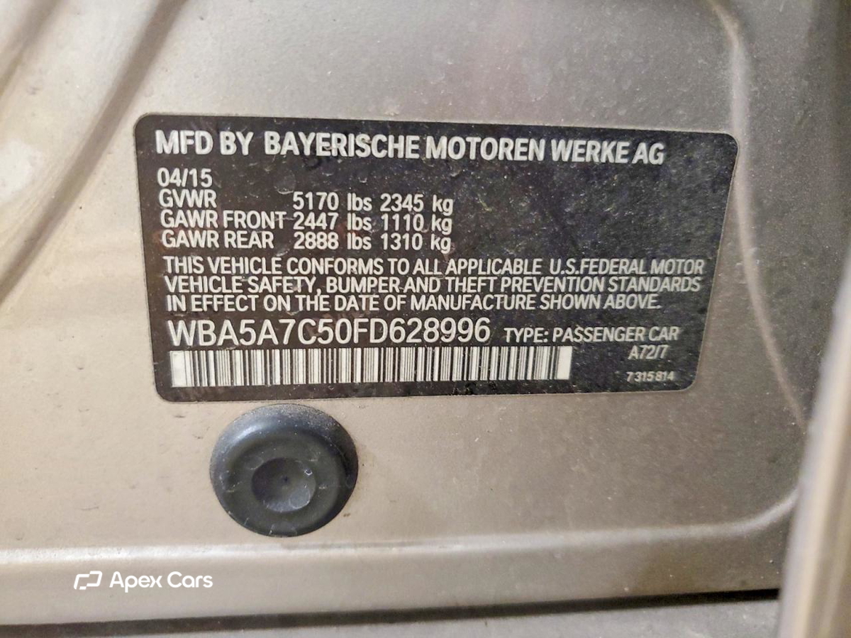 BMW Series 5 2015