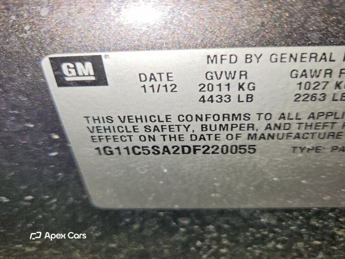 Chevrolet Malibu 2013