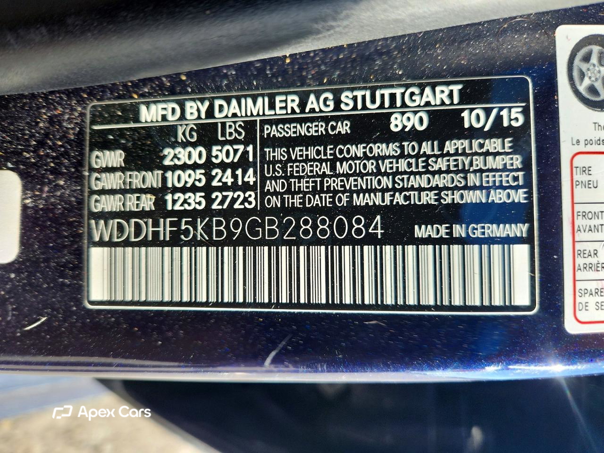 Mercedes-Benz E-klasse 2016