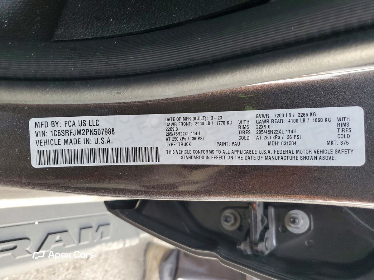 RAM 1500 2023