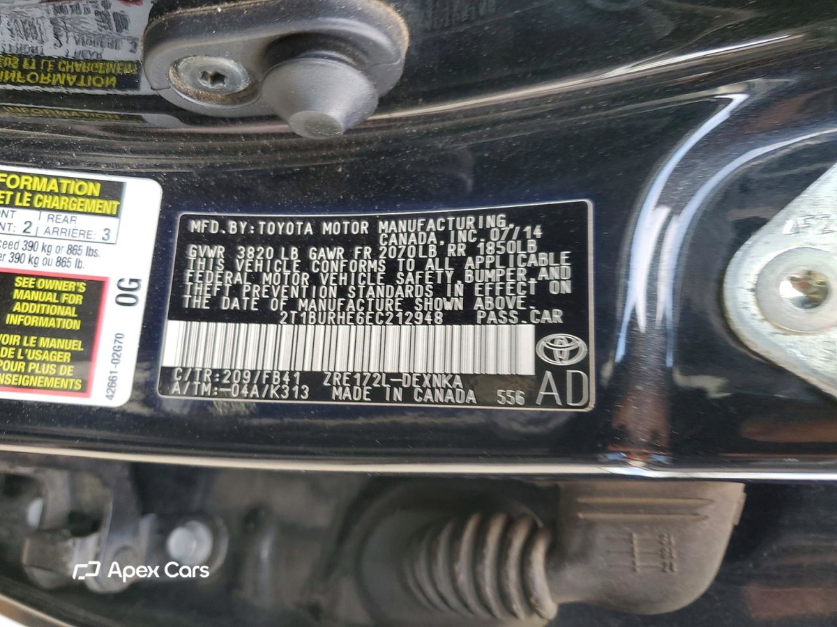 Toyota Corolla 2014