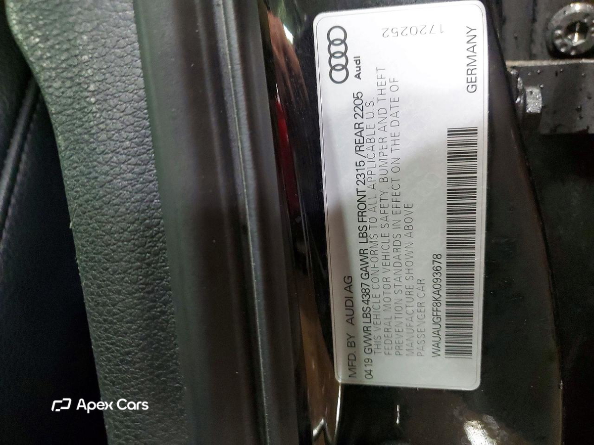 Audi A3 2019