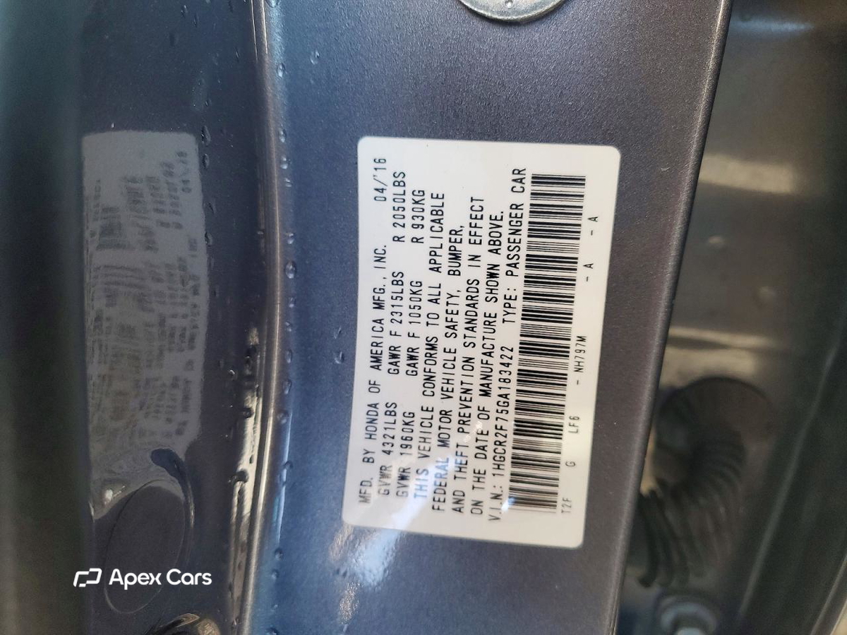 Honda Accord 2016
