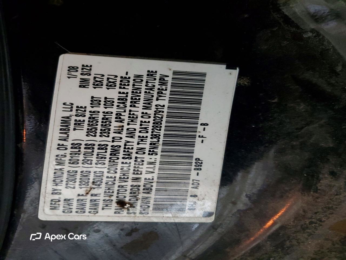 Honda Odyssey 2008