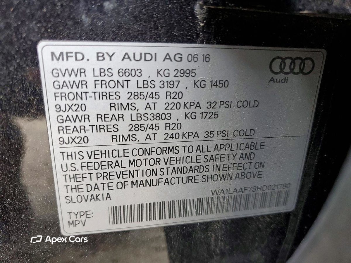 Audi Q7 2017