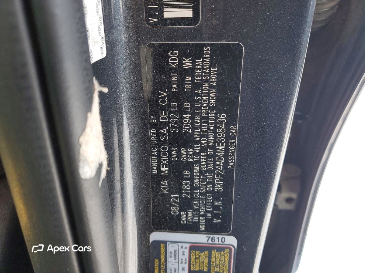 Kia Forte 2021