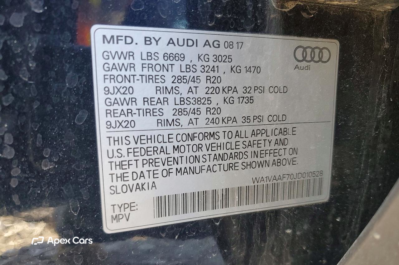Audi Q7 2018