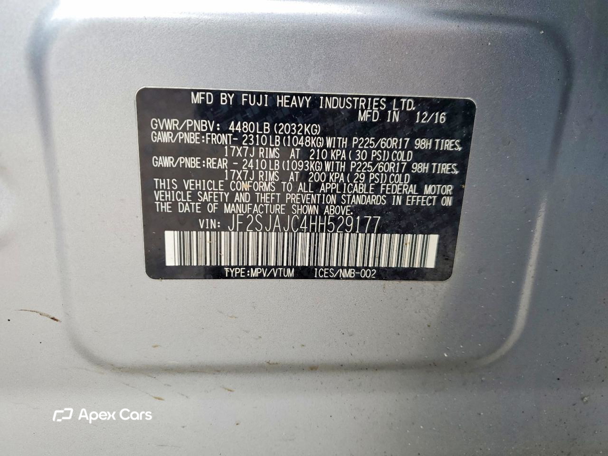 Subaru Forester 2017
