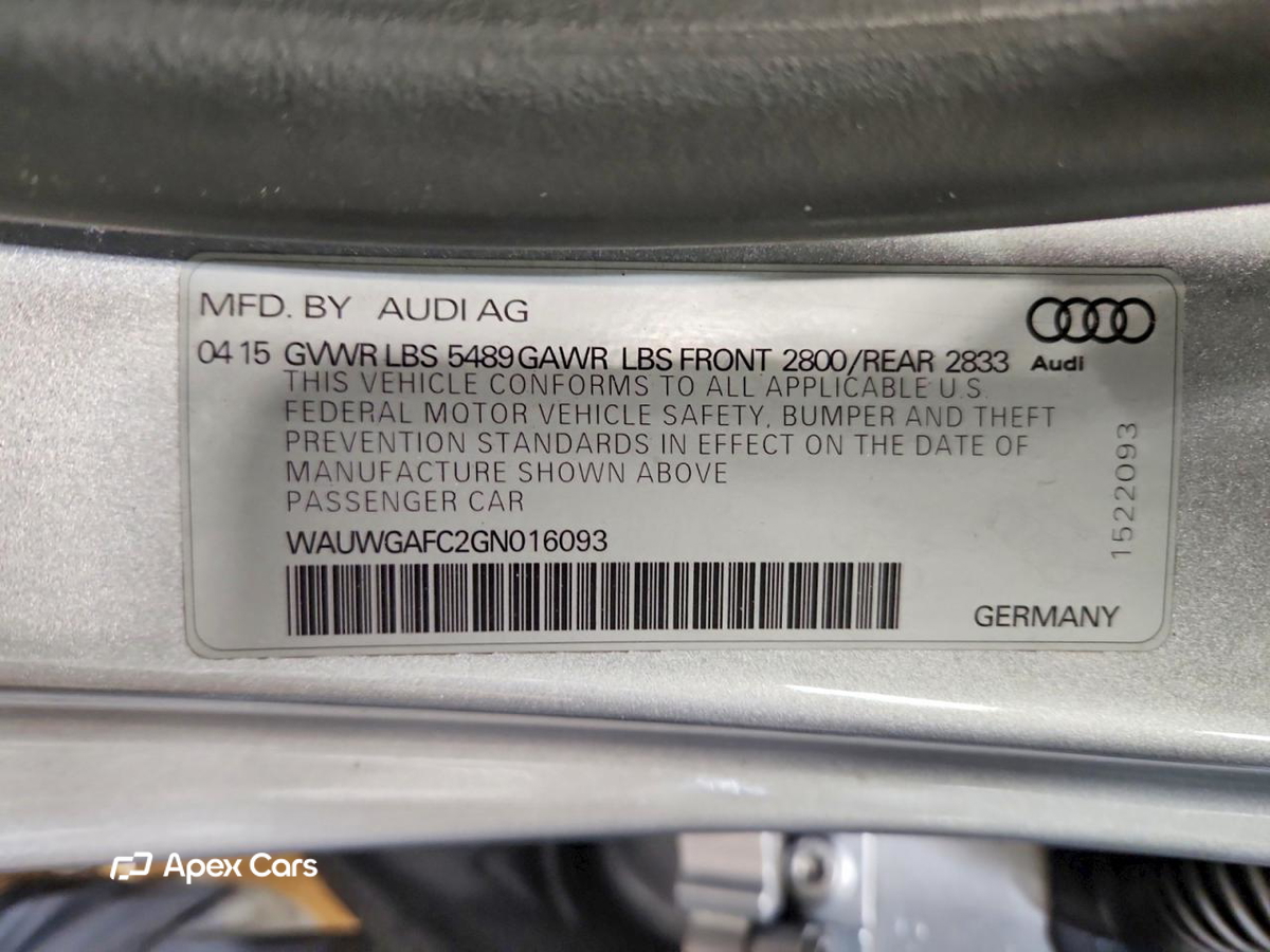 Audi A7 2016