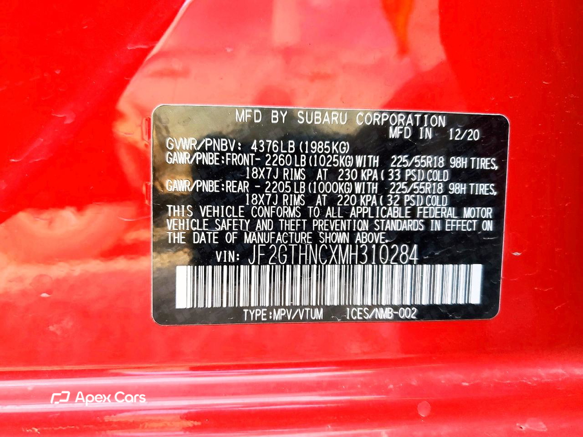 Subaru XV 2021