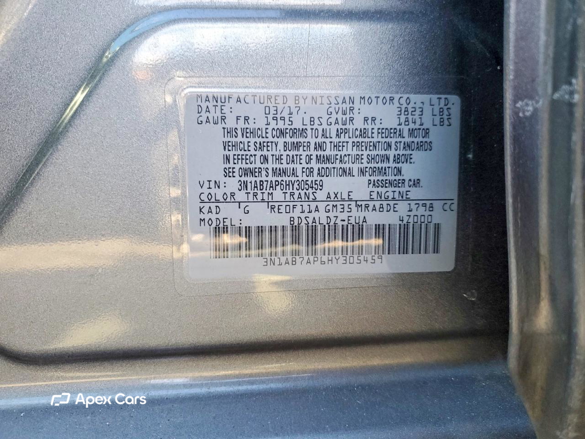 Nissan Sentra 2017