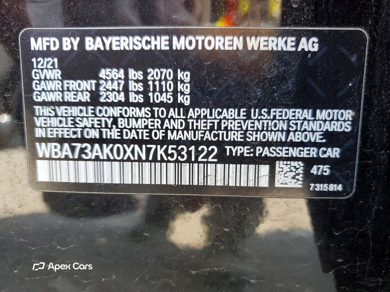 BMW Series 2 2022
