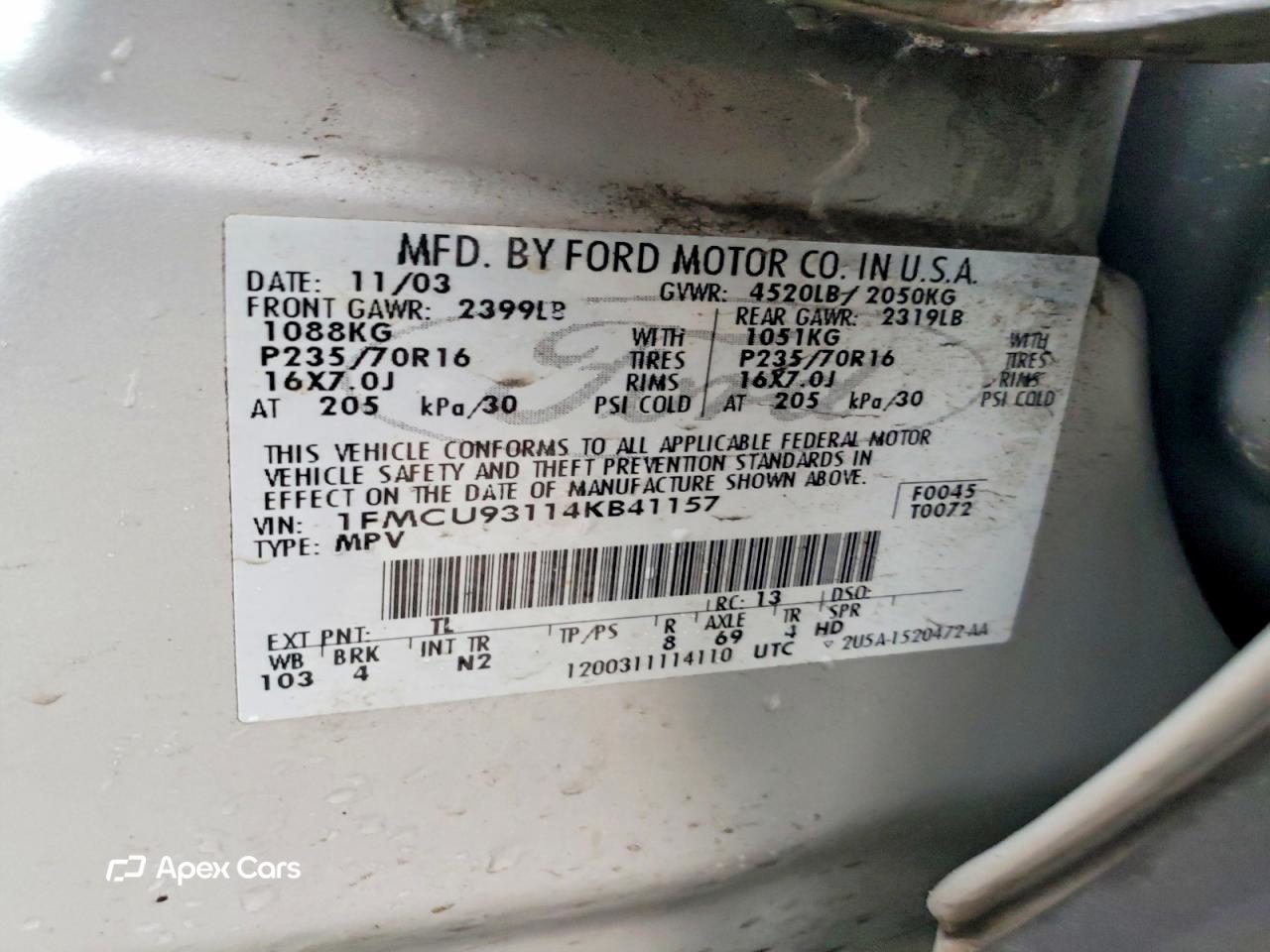 Ford Escape 2004