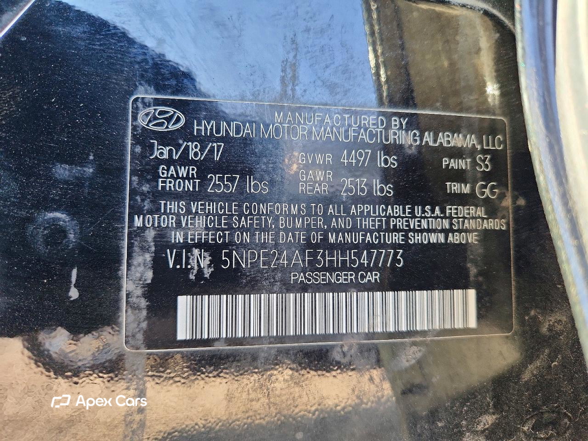 Hyundai Sonata 2017