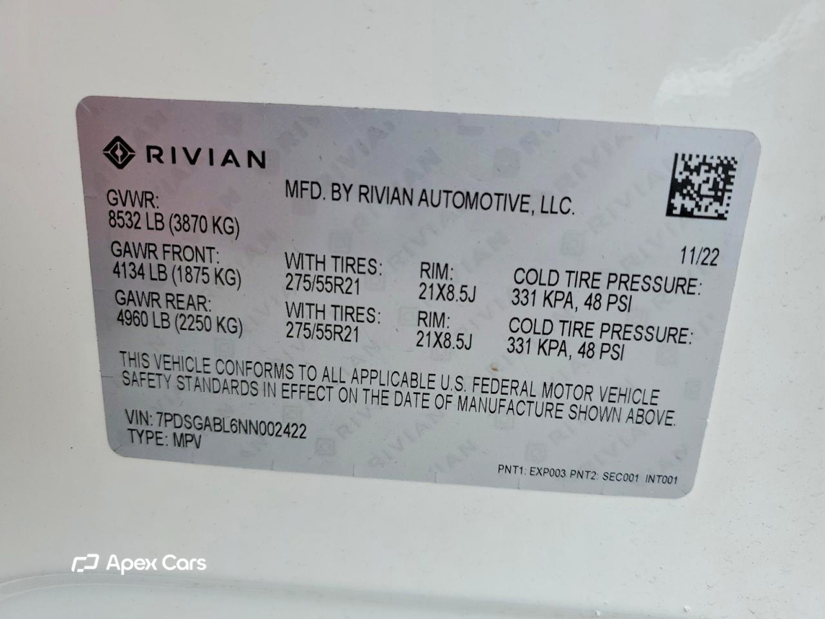 Rivian R1S 2022