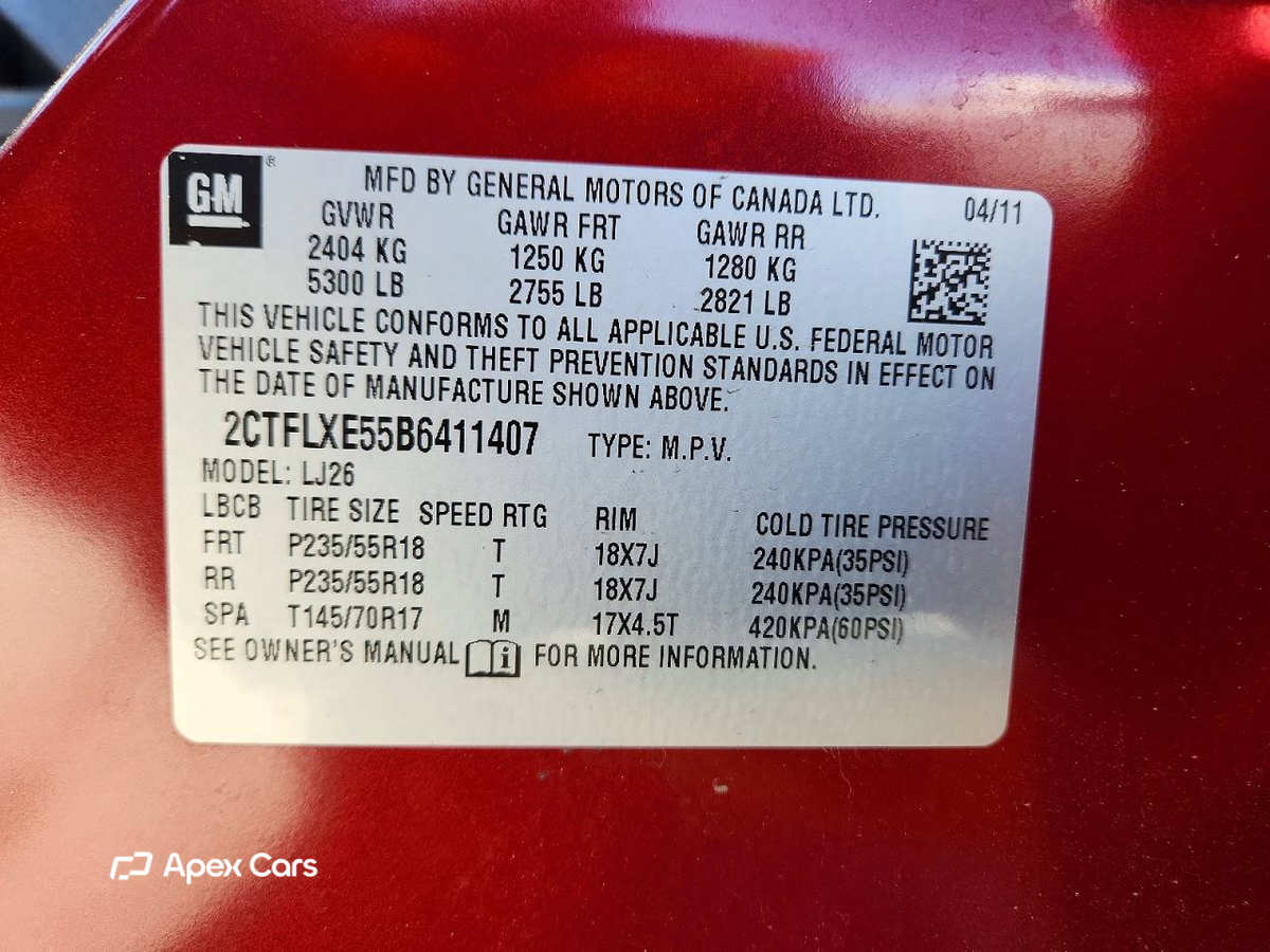 GMC Terrain 2011
