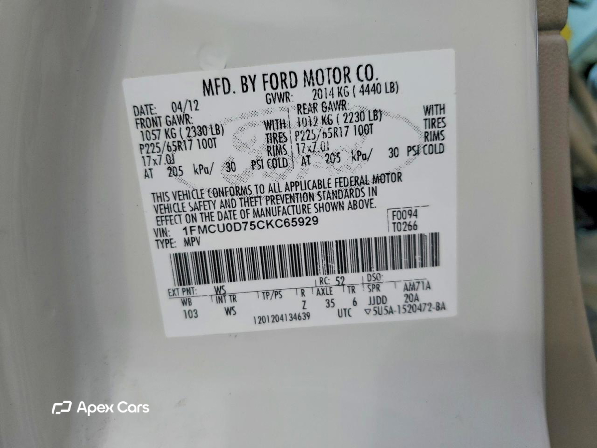 Ford Escape 2012