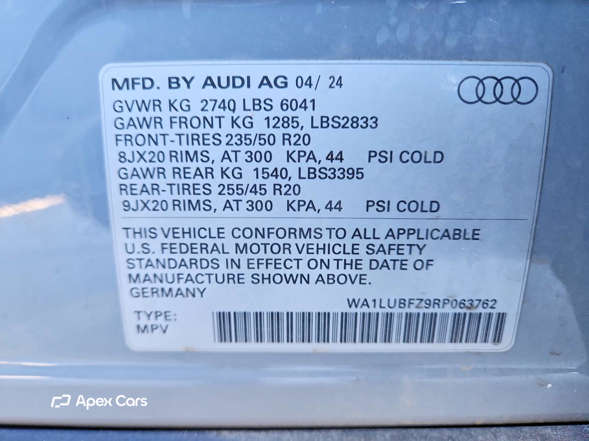 Audi Q4 e-tron 2024