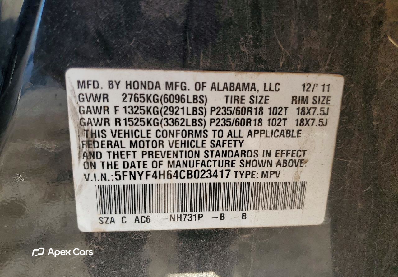 Honda Pilot 2012