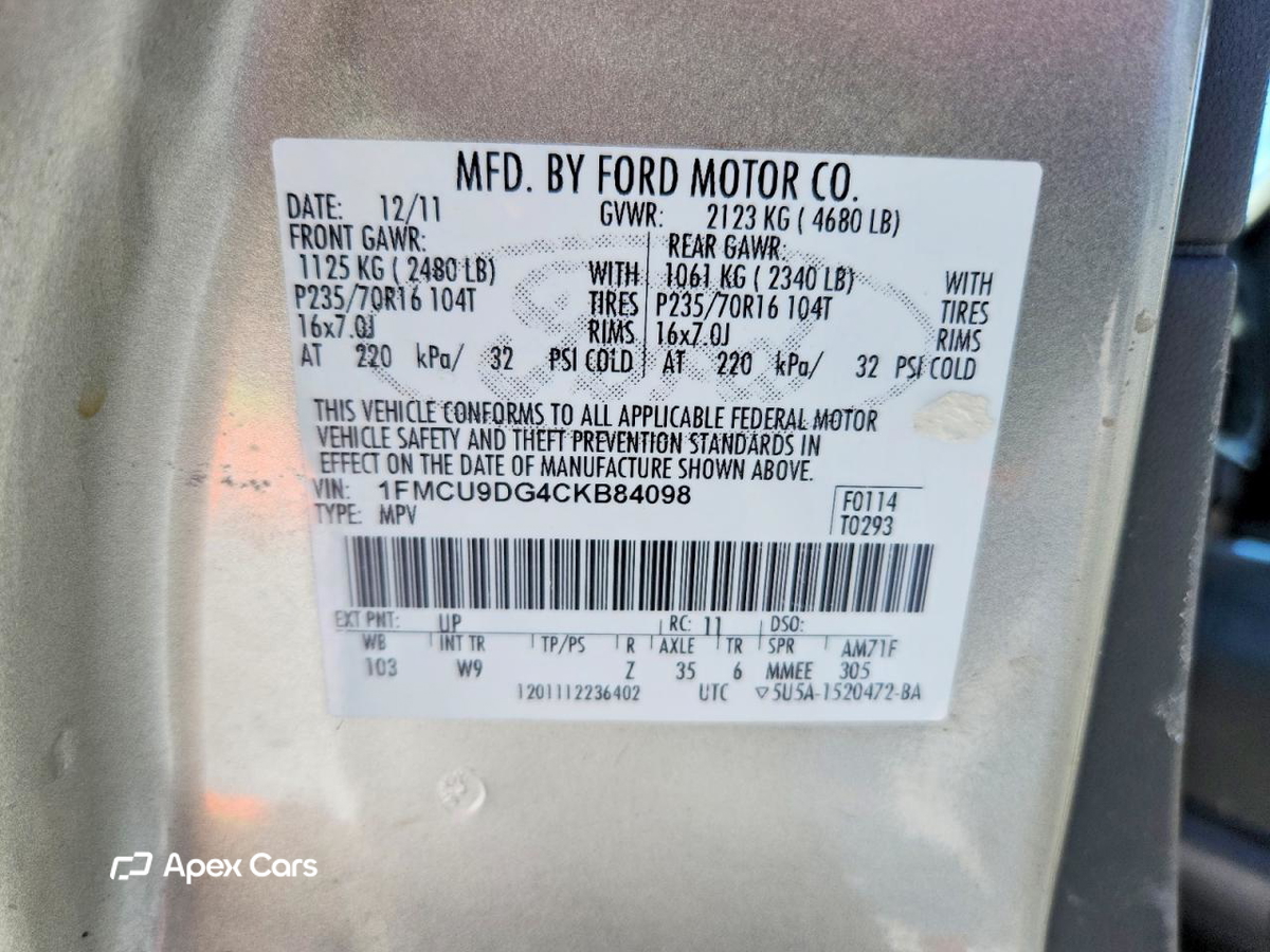 Ford Escape 2012