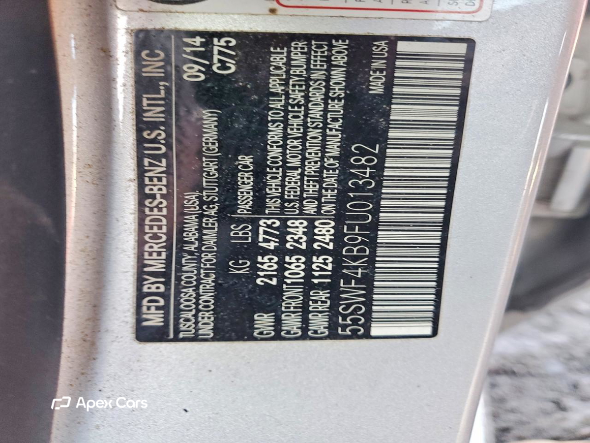 Mercedes-Benz C-klasse 2015