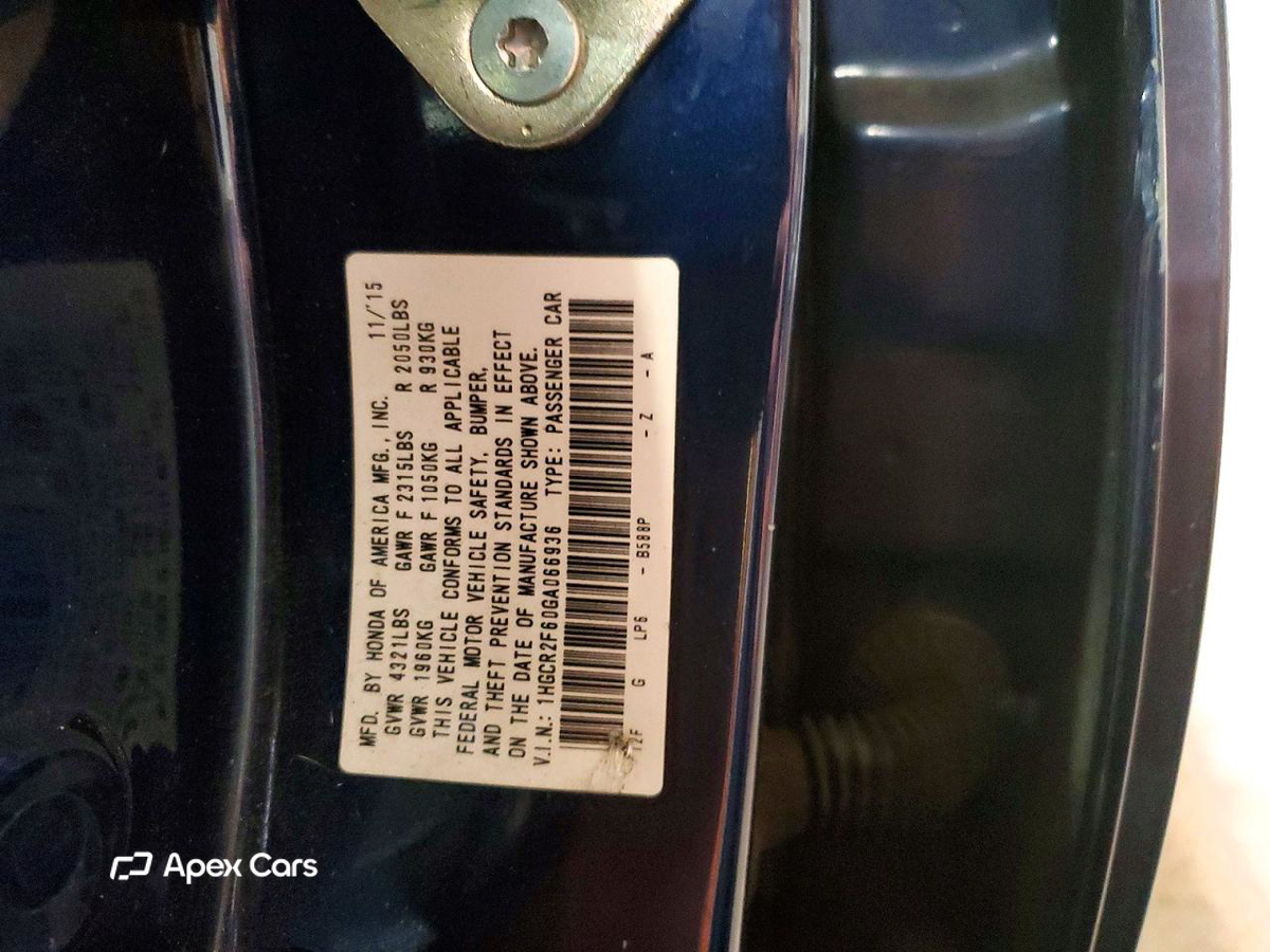 Honda Accord 2016