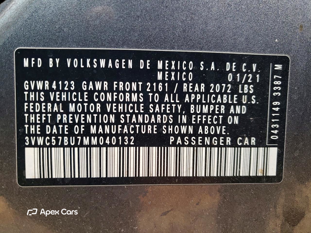 Volkswagen Jetta 2021