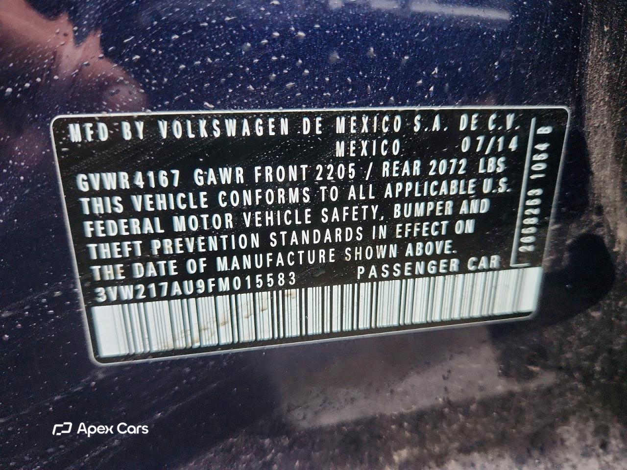 Volkswagen Golf 2015