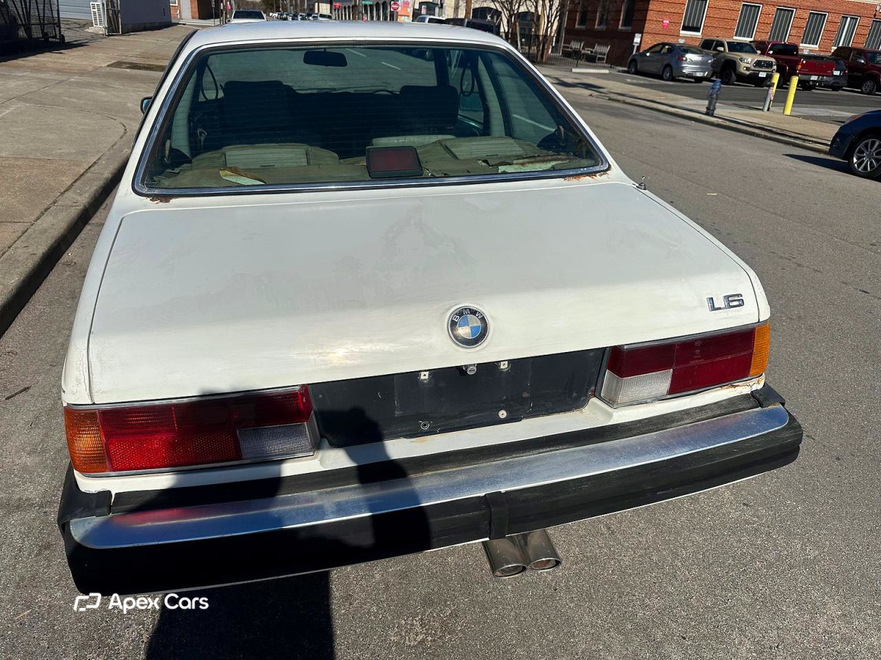 BMW Series 6 1987