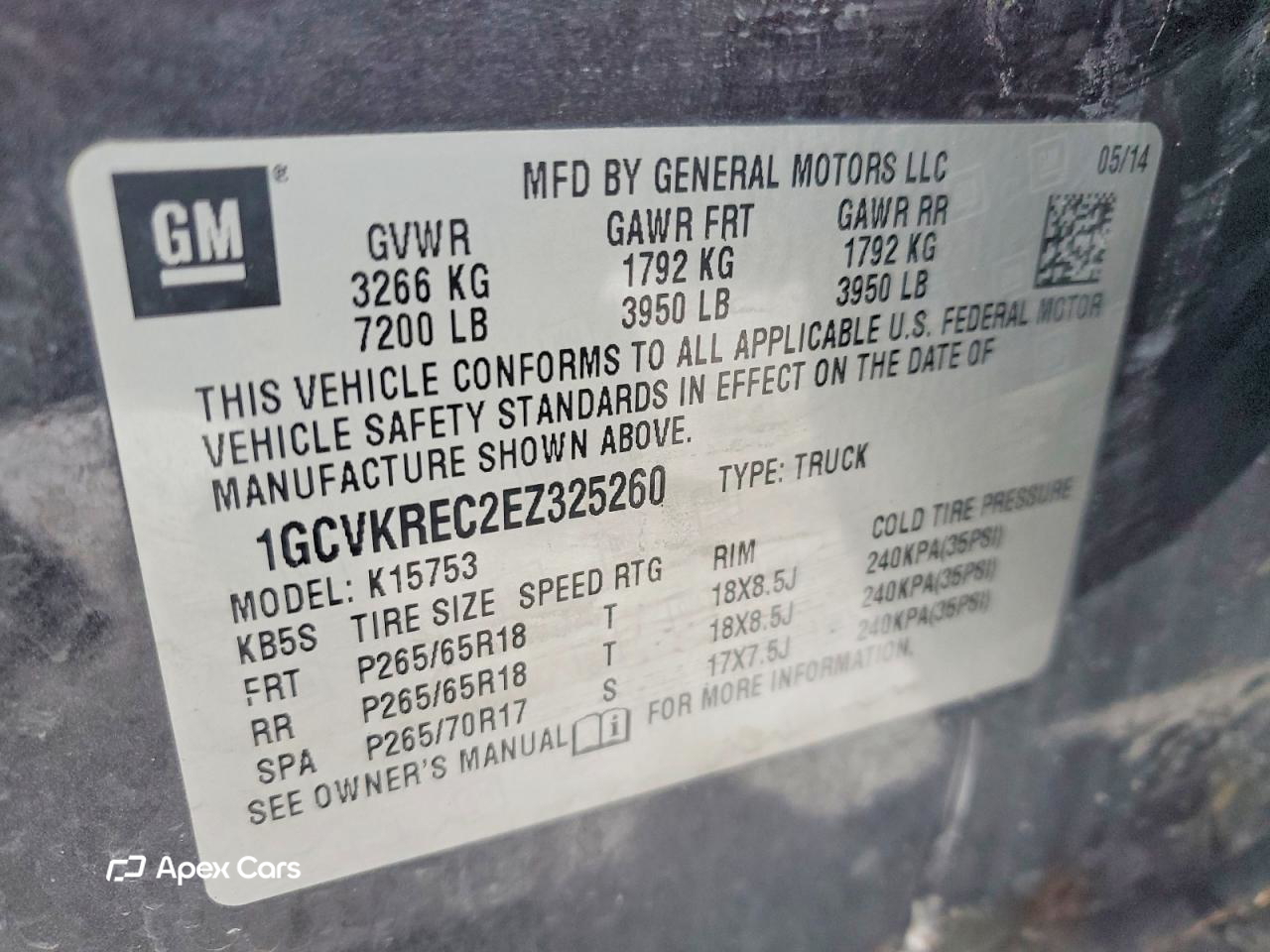 Chevrolet Silverado 2014