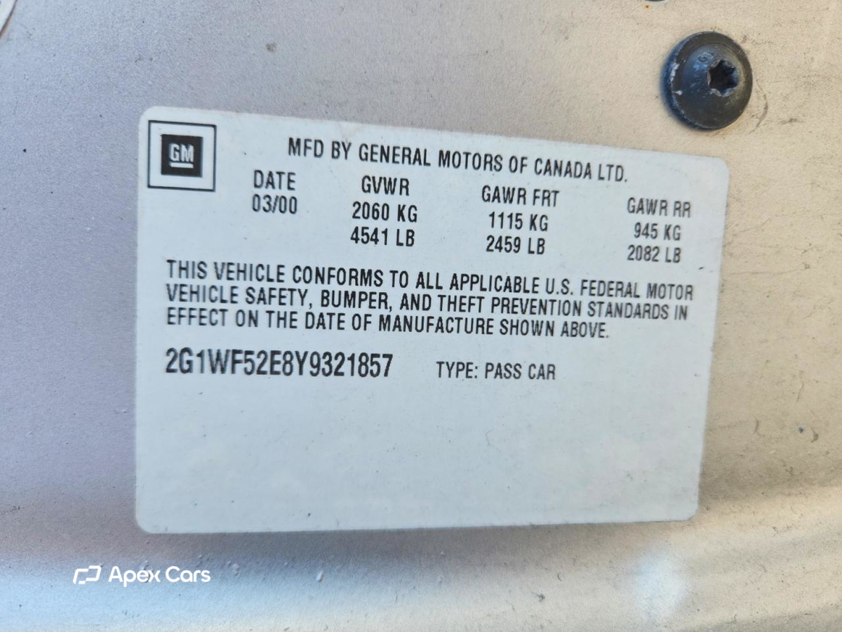 Chevrolet Impala 2000