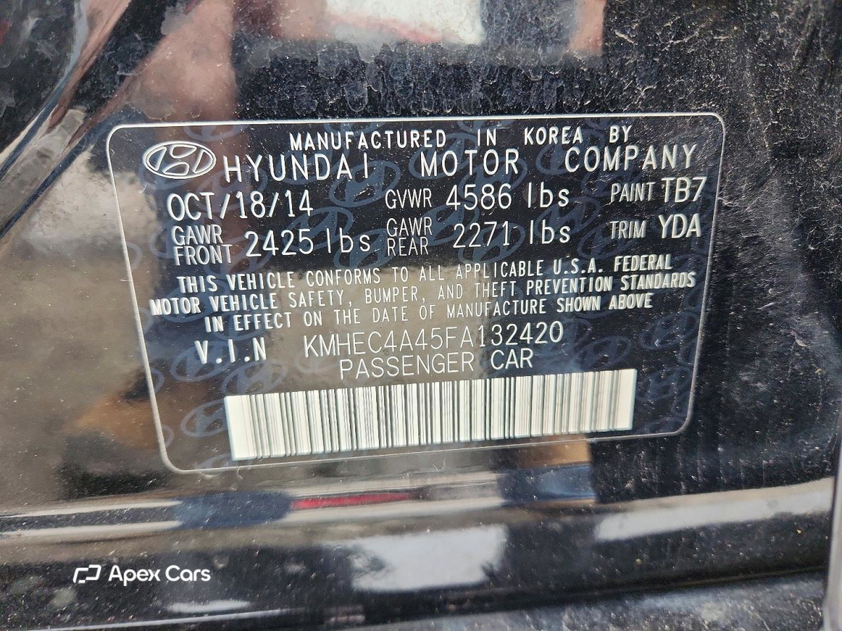 Hyundai Sonata 2015