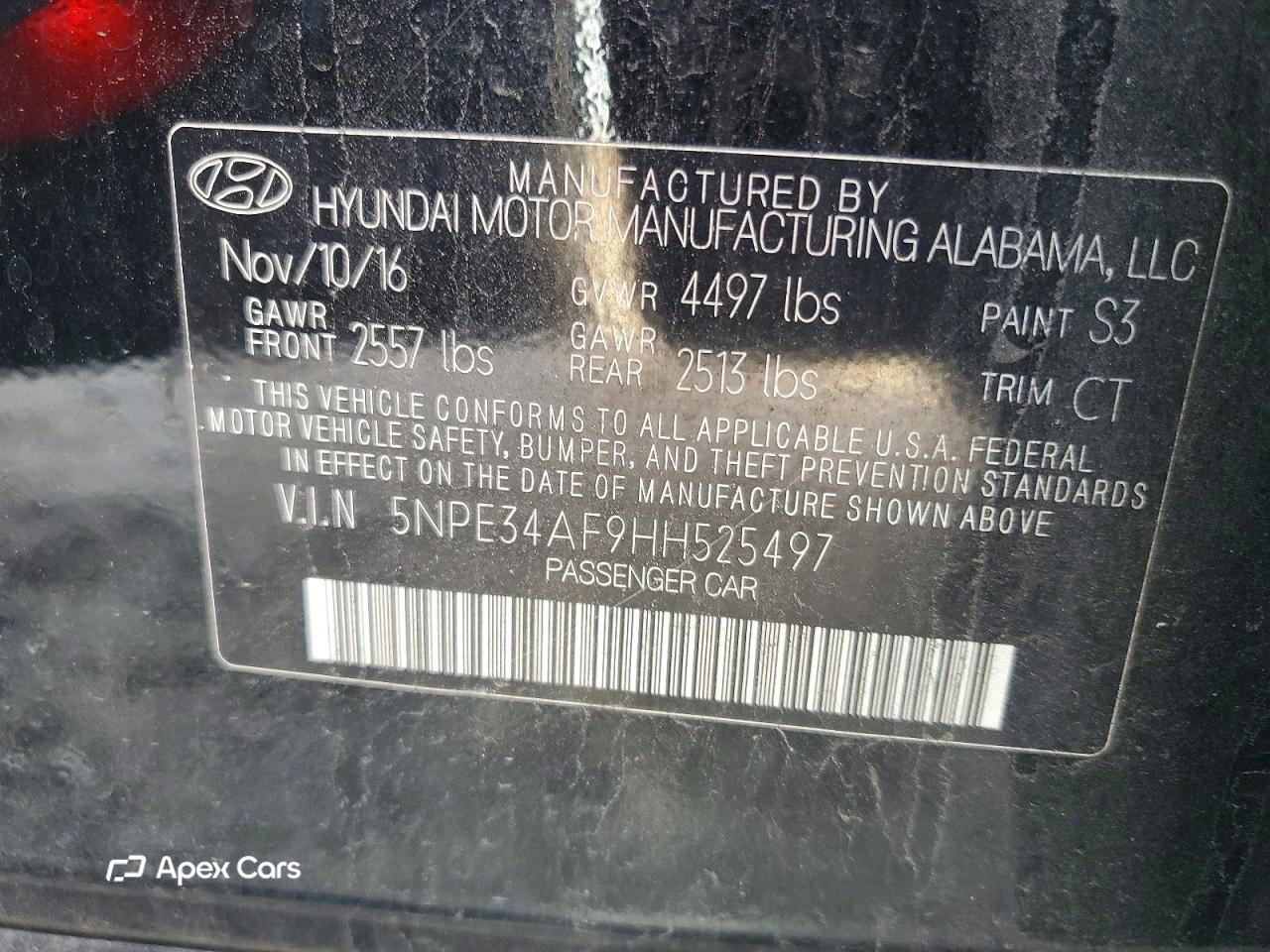 Hyundai Sonata 2017