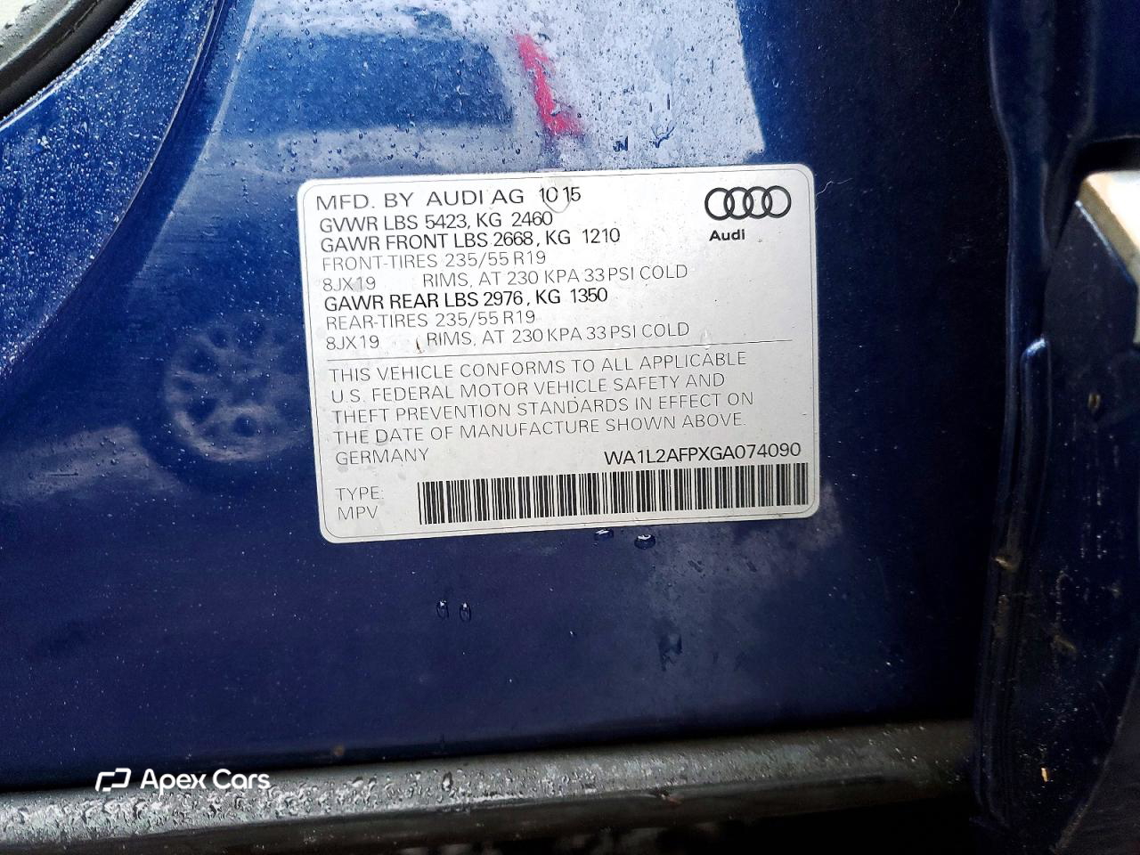 Audi Q5 2016