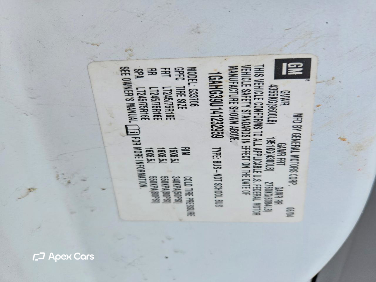 Chevrolet Express 2004