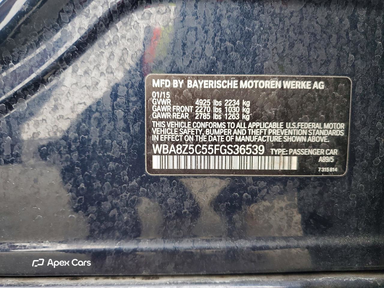 BMW Series 3 2015