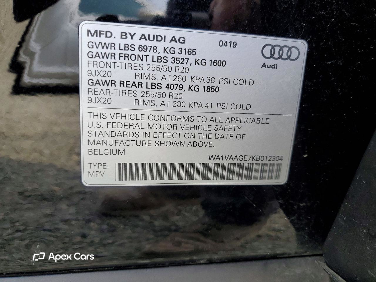 Audi e-tron 2019