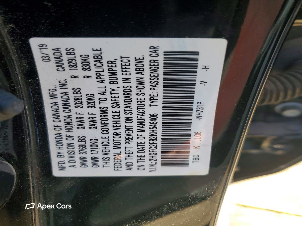 Honda Civic 2019