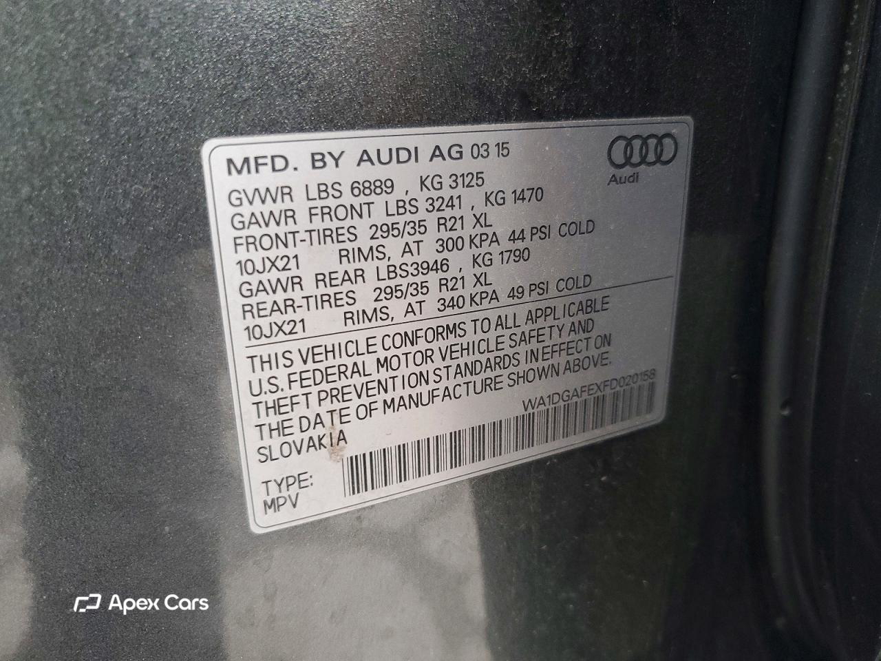 Audi Q7 2015