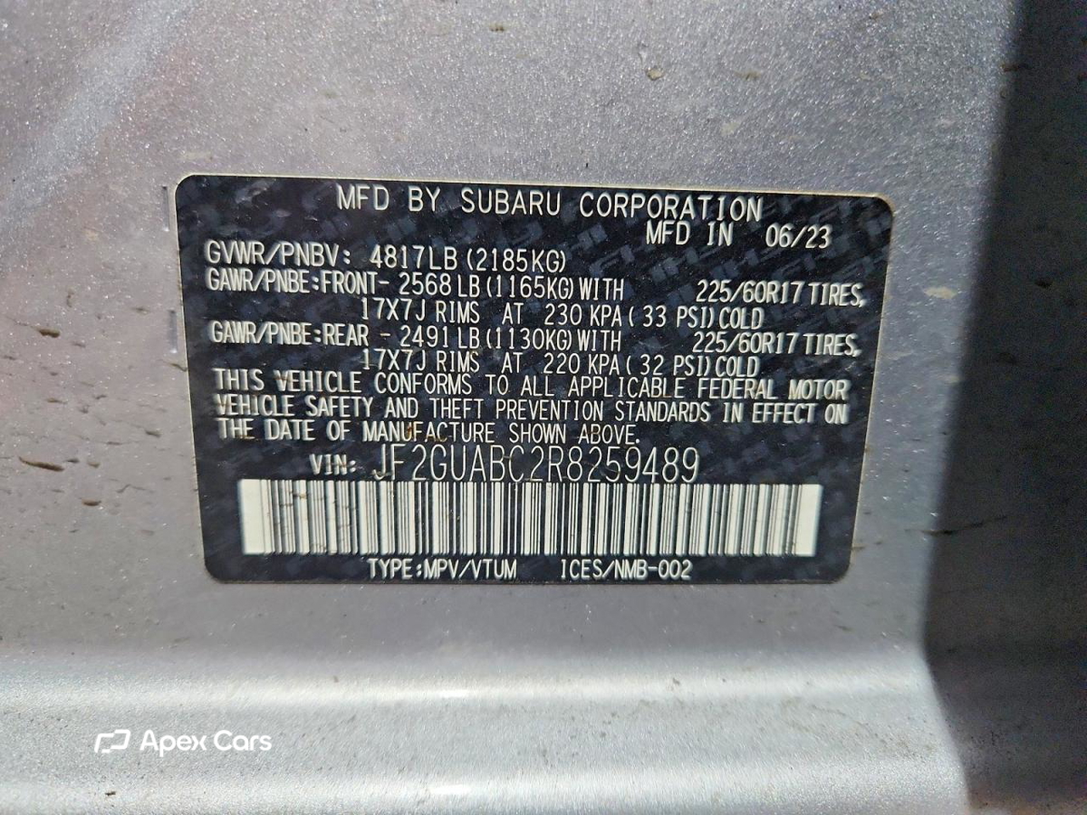 Subaru XV 2024