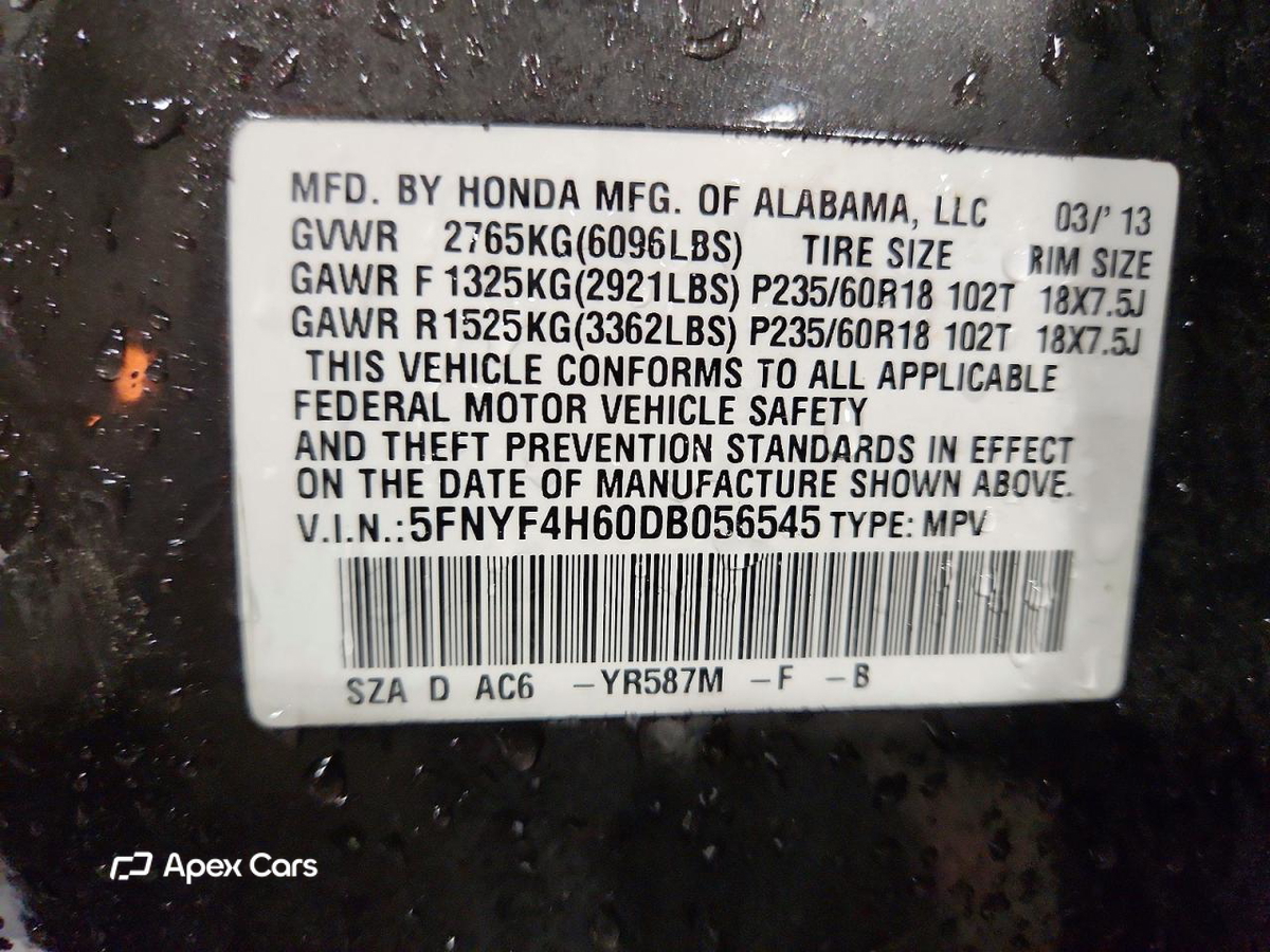 Honda Pilot 2013